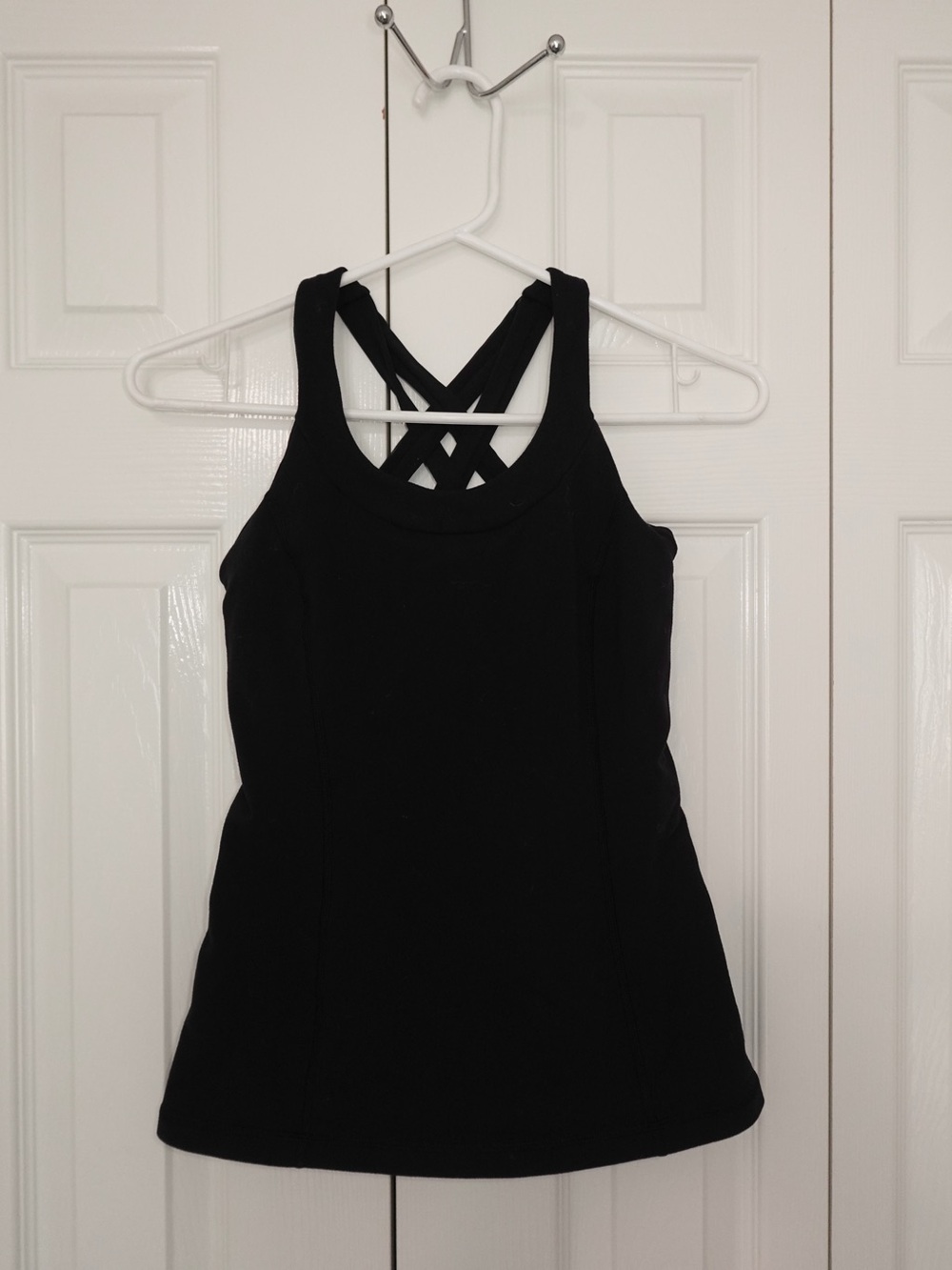 Lululemon Cross It Off Tank - Black - Size: 4